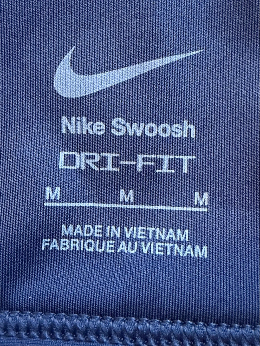Nike Women's Medium Swoosh Medium Support Padded Racerback Sports Midnight Navy